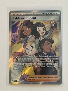 Pokemon TCG - Paldean Student - 231/091 Paldean Fates - Secret Rare NM 1010#252 - Bild 1 von 2