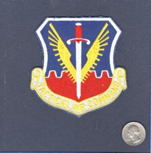 Original 4" TAC Tactical Air Command USAF air Force Squadron Patch - Picture 1 of 1