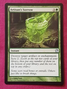 Magic The Gathering THEROS ARTISAN'S SORROW green card MTG - Picture 1 of 2