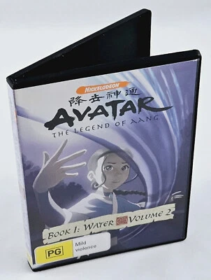 Avatar The Legend Of Aang: Book 1 Water Volume 2 DVD (Region 4) VGC Nickelodeon - image 1 of 4