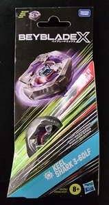 Beyblade X Keel Shark 3-60LF Top Booster Pack New Purple Version - Picture 1 of 2