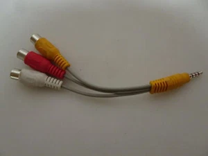 TCL AV Adapter Aux To RCA 41-UK0150-0KK02 - Picture 1 of 4