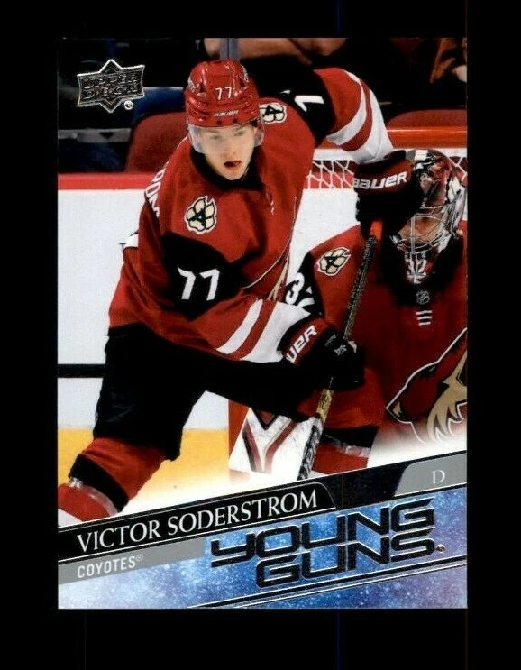 2020-21 Upper Deck #221 Victor Soderstrom Young Guns RC (ref 117074) - Image 1 of 1