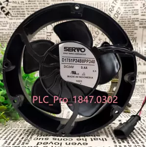 1PCS NEW NIDEC D1751P24B8PP340 Inverter Cooling Fan 24V 3.4A ABB880/580 4-wire - Picture 1 of 4