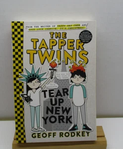 The Tapper Twins Tear Up New York Book 2 Geoff Rodkey 2015 Advance Reading Copy - Picture 1 of 7