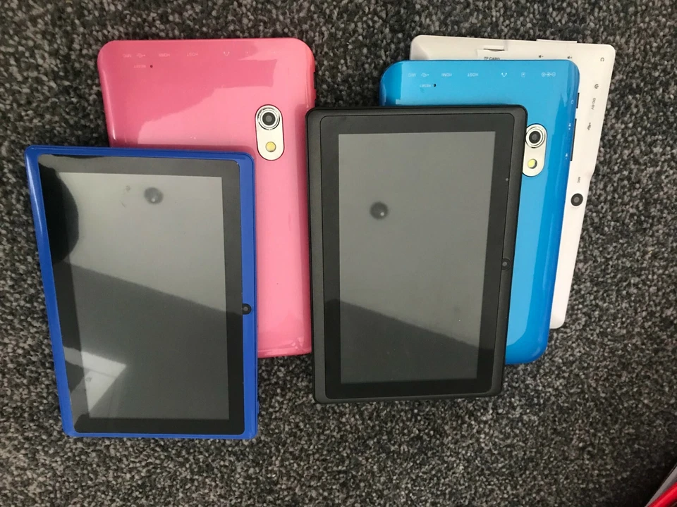 Lot of (5x) 7" Inch Tablets - All Various Defects - Spares or Repair - Image 1 of 4