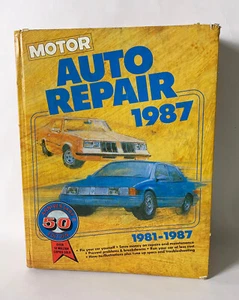 MOTOR AUTO REPAIR MANUAL 1981-1987 EDITION - Bild 1 von 5