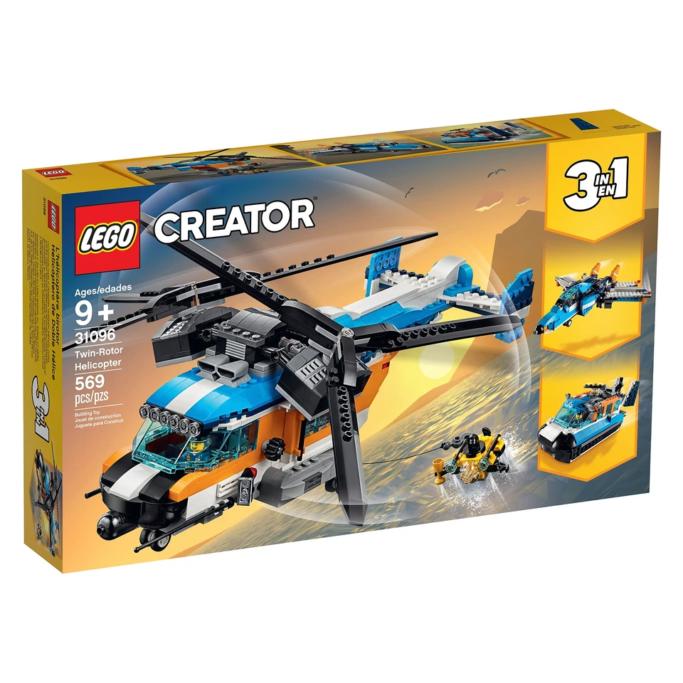 LEGO CREATOR: Twin-Rotor Helicopter (31096)