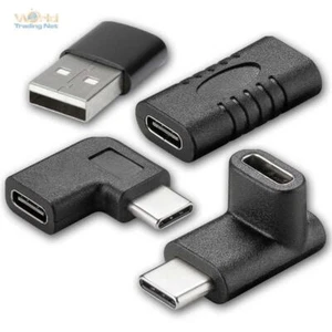 USB-C 3.0 Adapter gewinkelt Verbinder, 90° seitlich/oben/unten abgewinkelt - Bild 1 von 10