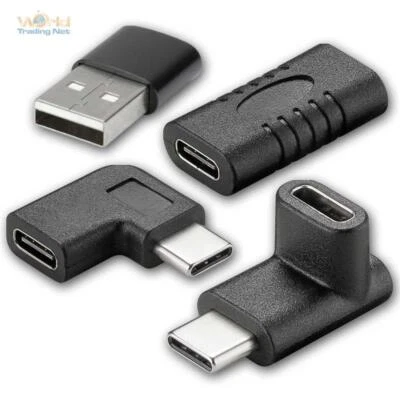 USB-C 3.0 Adapter gewinkelt Verbinder, 90° seitlich/oben/unten abgewinkelt - Bild 1 von 4