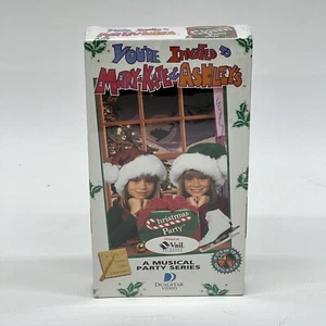 Mary Kate And Ashley VHS Christmas Party BRAND NEW Sealed. - Foto 1 di 4