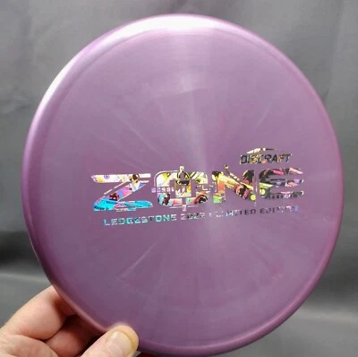 💥Discraft TI FLX Zona Charco Superior Púrpura y Dinero Flipfoil Sello Ledgestone Foto 1 de 4