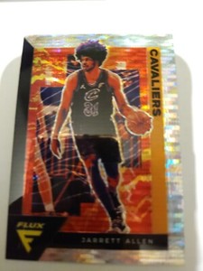 2020-21 Panini Flux Silver Pulsar Prizm Card SP #35 Jarrett Allen 