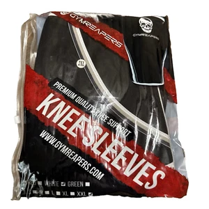 Gymreapers Knee Sleeves Size 2XL 7mm Neoprene Stability Support New In Packaging - Picture 1 of 5