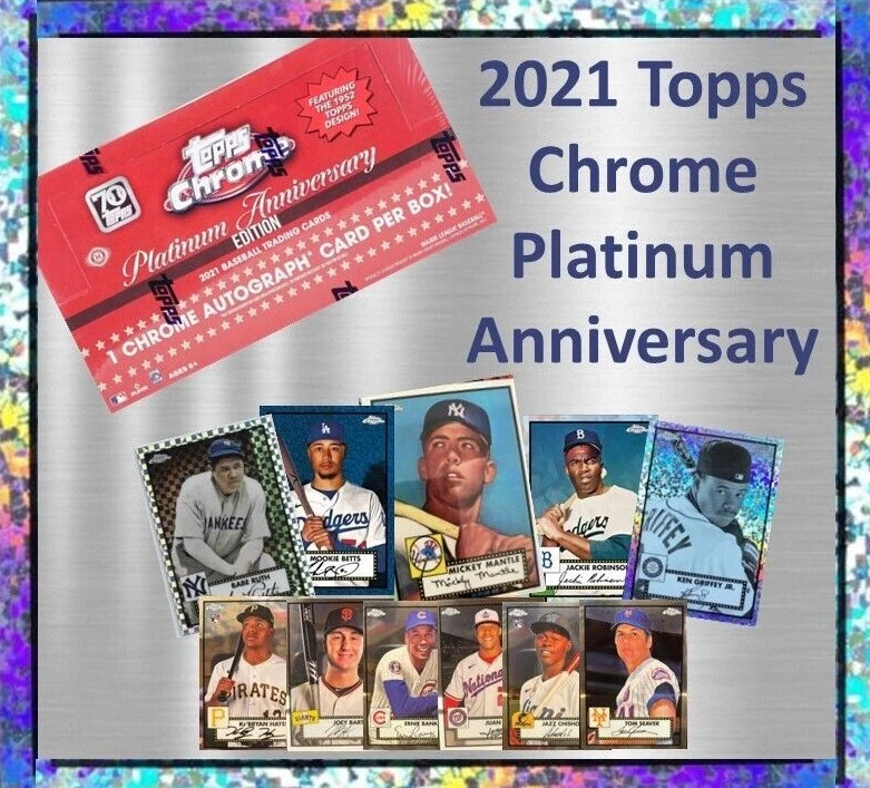 2021 Topps Chrome Platinum Anniversary | You Pick | Complete Your Set - Image 1 of 1