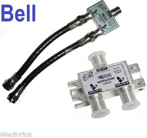 DPP SEPARATOR FOR TWIN BELL EXPRESS + DISH NETWORK PRO DP TWIN PLUS LNB PVR HD - Picture 1 of 5