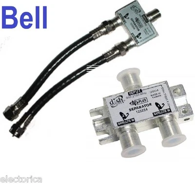 DPP SEPARATOR FOR TWIN BELL EXPRESS + DISH NETWORK PRO DP TWIN PLUS LNB PVR HD - Image 1 of 4