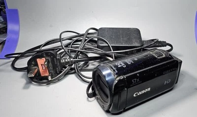 Canon Legria HF R66 camcorder, HD CMOS, 57X Zoom, UK Charger included  - Image 1 of 2