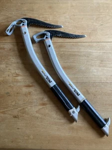 Petzl Charlet Ice Axe Pair Adze And Hammer Mountaineering Alpine - Picture 1 of 9
