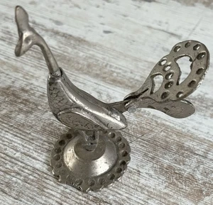 Silberfarbene Pfauen Surma Kohl Behälter 11cm - Bild 1 von 6