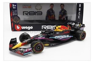 BURAGO BU18003-V-MIAMI RED BULL - F1 RB19 TEAM ORACLE RED BULL RACING N 1 WORLD  - Foto 1 di 2