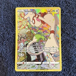 Pokemon TCG Sword & Shield Silver Tempest: Smeargle TG10/TG30 - Picture 1 of 6