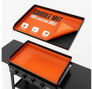28" Silikon Grillplatte Matte für Blackstone, Schwerlast Lebensmittelqualität Silikon Grillplatte - Bild 1 von 7