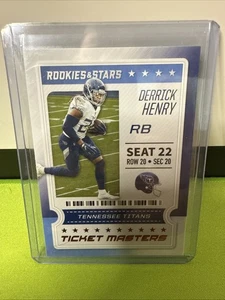 2020 Panini Rookies & Stars #15 Ticket Masters Derrick Henry - Picture 1 of 2