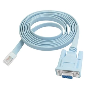 Rs232 DB9 Connecteur à RJ45 Cat5 Ethernet câble pour routeur s réseau - Photo 1/7