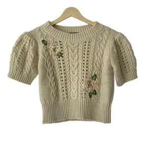 Auténtico suéter para mujer Lois CRAYON - beige rosa claro verde oscuro - Imagen 1 de 7