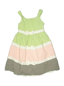 Crazy 8 Girls Green Dress 6 - Picture 1 of 2