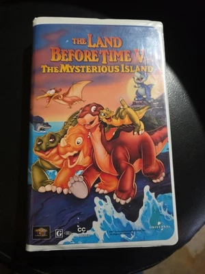 The Land Before Time V: The Mysterious Island (VHS, 1997, Clamshell) - Image 1 of 2