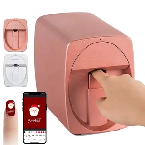 Electric Portable Nail Printer Mobile APP DIY Nail Art Printing Machine Home Use - Picture 1 of 15