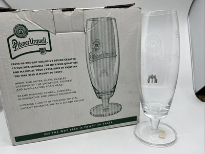 De colección. Nuevo Juego de 6 Vasos de Cerveza Checa Pilsner Urquell 0.5 L Rastal Hecho en Alemania Foto 1 de 4
