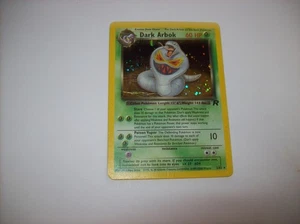 Pokemon WOTC Team Rocket Dark Arbok Holo 2000 Rare 2/82 Abîmé Livraison Gratuite - Photo 1/4