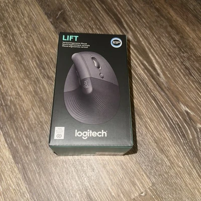 Logitech Lift Vertical Ergonomic Mouse Graphite Lift 910-006466 - Image 1 of 4