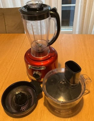 Klarstein Luca Multifunktionsmixer Rot 1000kW Artikelnummer: 10035486 Gebraucht - Bild 1 von 4