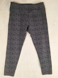 Suave Tummy Control Black Grey Revolutionary High Rise Damen XL Leggings 33x27 - Bild 1 von 8