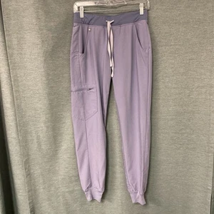 Figs Jogger Pants Womens XS Tech Scrub Drawstring Medical Stretch Lilac Zamora - Picture 1 of 11