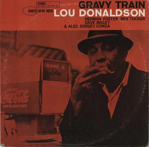 LOU DONALDSON LP GRAVY TRAIN US BLUE NOTE BST-84079 1973 REISSUE RVG STEREO - Picture 1 of 4