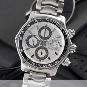 Ebel 1911 Discovery Chronograph Edelstahl Automatik Herrenuhr Ref. E9750L62 - Bild 1 von 14