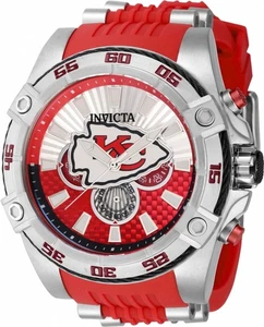 $995 - OROLOGIO INVICTA Uomo NFL KANSAS CITY CHIEFS #41980 Edizione Limitata - Foto 1 di 4