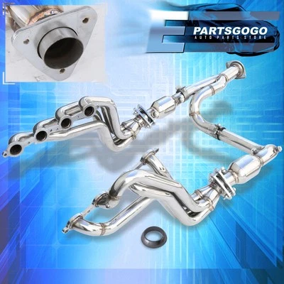 For 99-06 Chevy Silverado / GMC Sierra V8 Full Length Long Tube Headers + Y-Pipe - Image 1 of 4