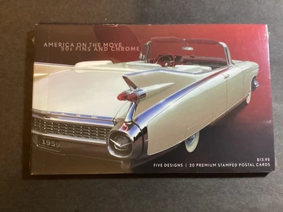 ICOLLECTZONE US UX549-553 1950’s Sporty Cars  Booklet XF (B700) - Image 1 of 2