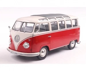 Solido 421186463 - 1:18 VW T1 21 Ventanas Rojo/Blanco - Nuevo - Imagen 1 de 1