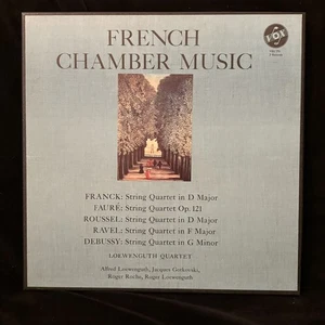 FRENCH CHAMBER MUSIC - LOEWENGUTH QUARTET - VOX 3LP BOX 1965 RVG - Picture 1 of 5