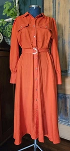 Spicy Sugar, Orange blouse/shirt dress. Size 12 - Picture 1 of 11