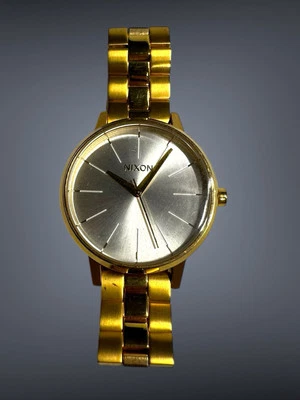 Женские золотистые часы NIXON Movin' Out The Kensington белый циферблат - Изображение 1 из 4
