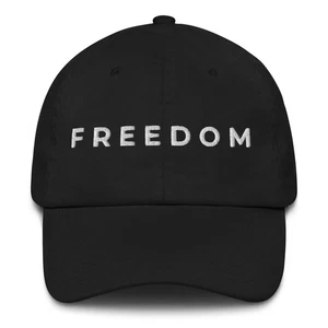 Freedom Hat - Charlie Kirk Inspired Baseball Cap | Free Speech | MAGA - Picture 1 of 40