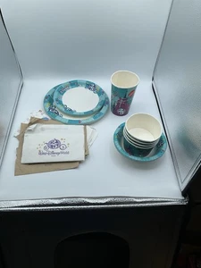 Vintage DisneyWorld 25th Anniversary Paper Dishes + Napkins And More Lot - Picture 1 of 3